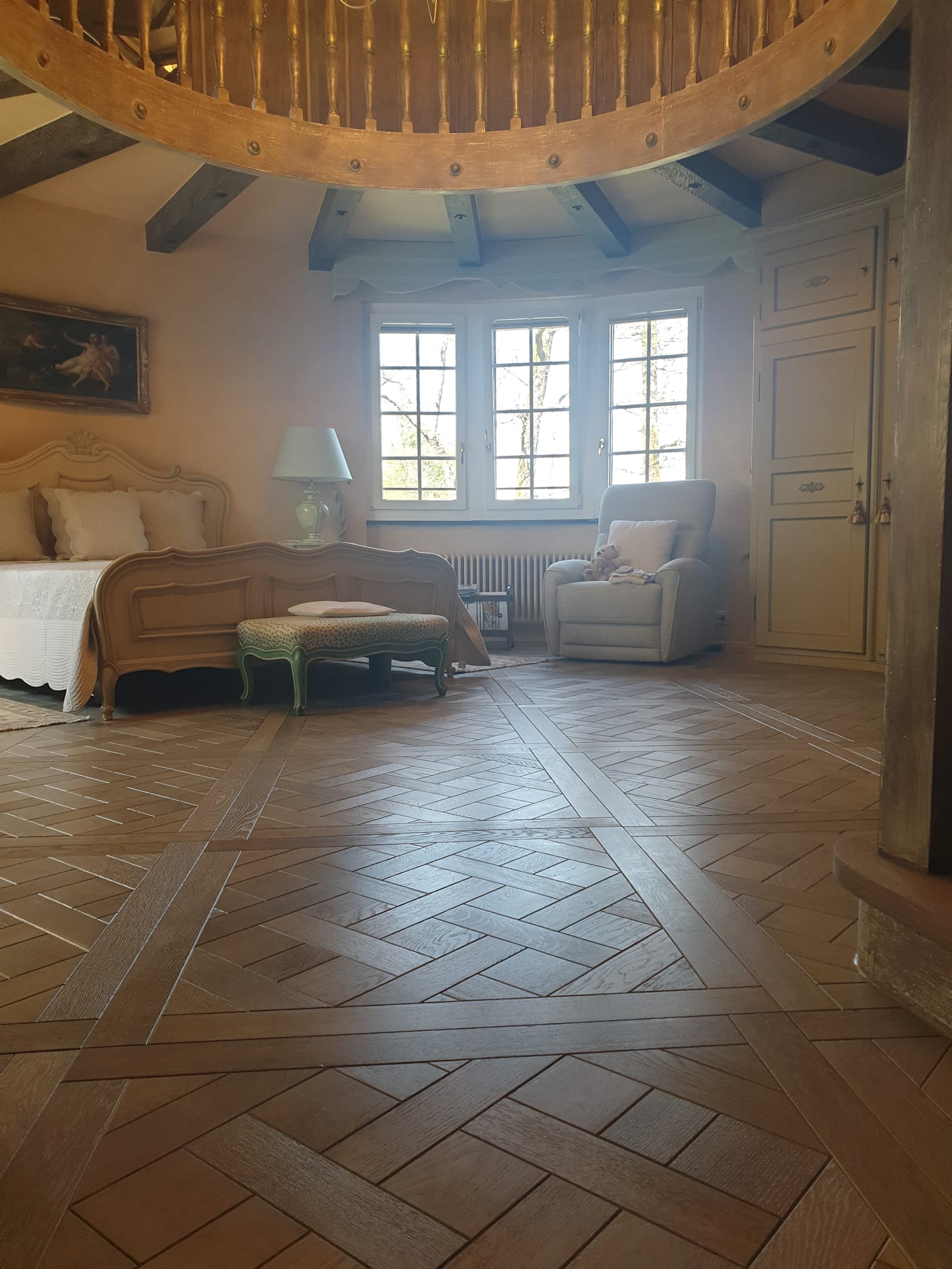 Rénovation d'une chambre à Crassier